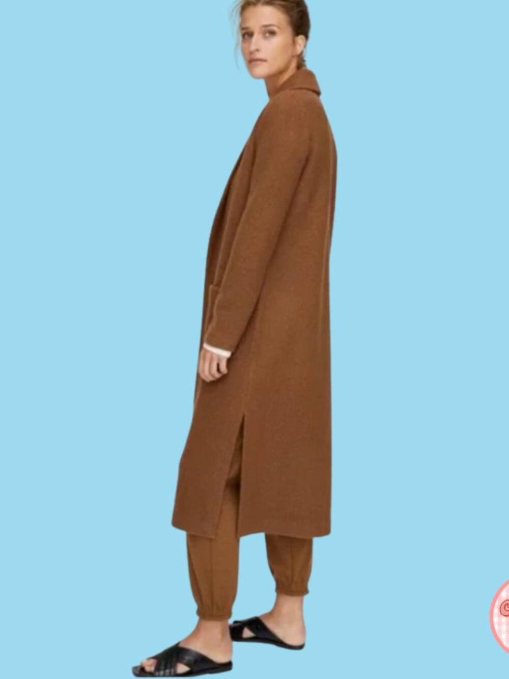 *SOLD* Aritzia x Babaton The Group - SHAWL MERINO WOOL JACKET - Picture 2 of 2